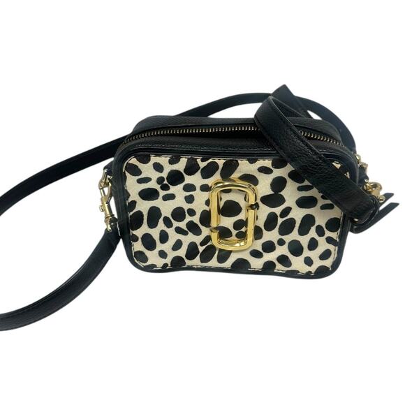 Marc Jacobs The Softshot Haircalf 17 Crossbody Purse - Picture 1 of 7